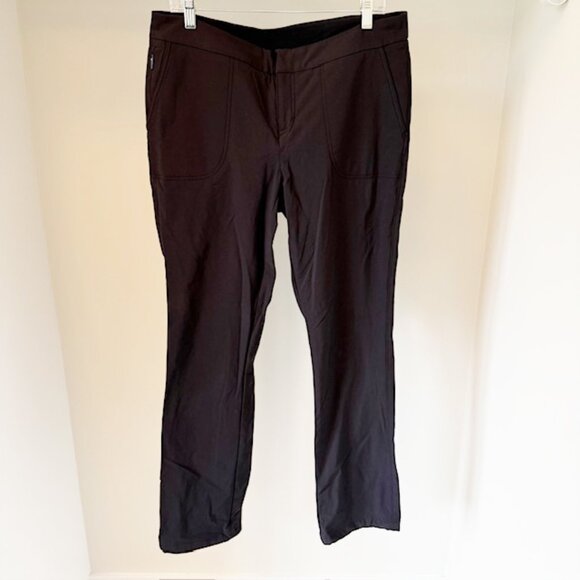 Athleta Technical Hiking Pant, Convertible w/ Toggle into Jogger, Black, size 14 - Picture 1 of 7